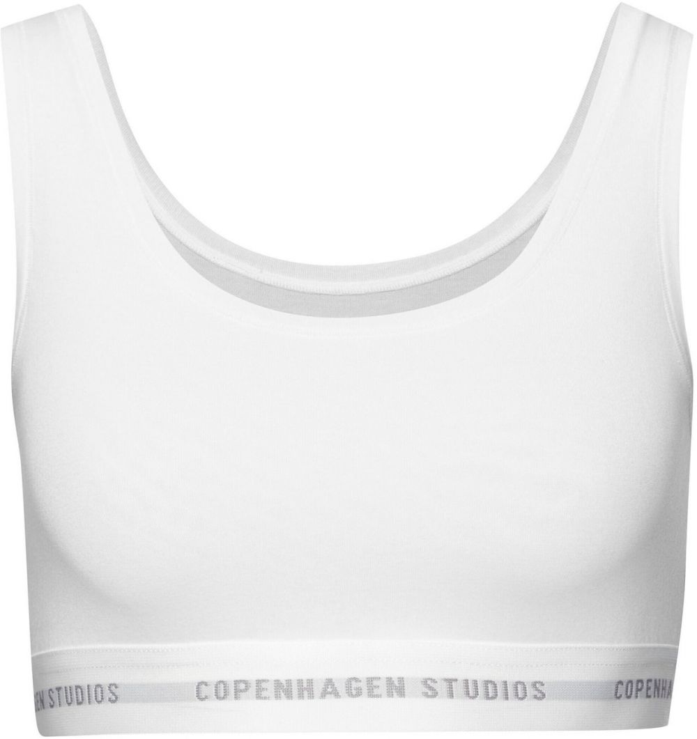Copenhagen Studios Podprsenka  sivá / biela