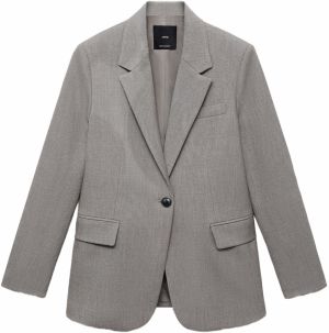 MANGO Blejzer 'Bowery2'  sivá