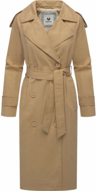 Ragwear Prechodný kabát 'Longtrench'  béžová