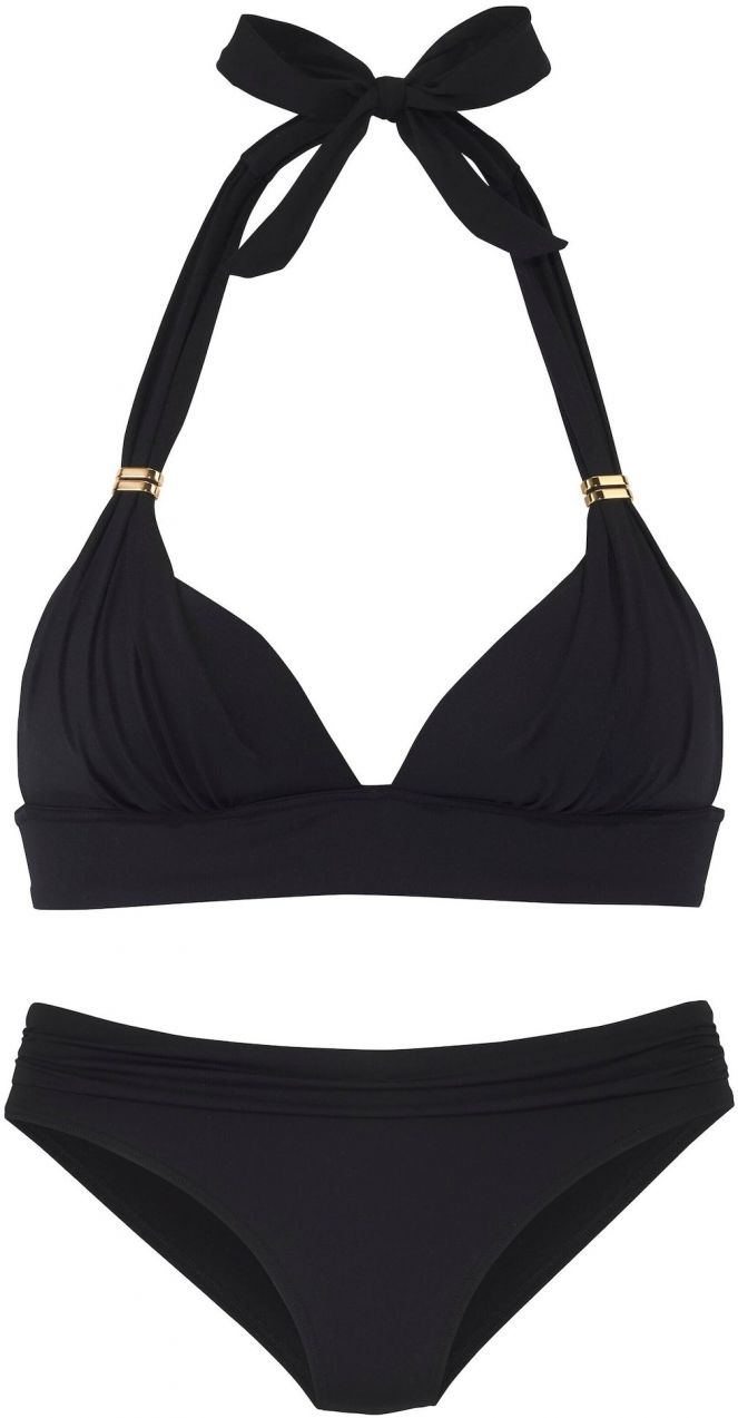 LASCANA Bikiny  čierna