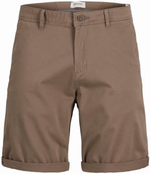 JACK & JONES Chino nohavice 'BOWIE'  tmavohnedá
