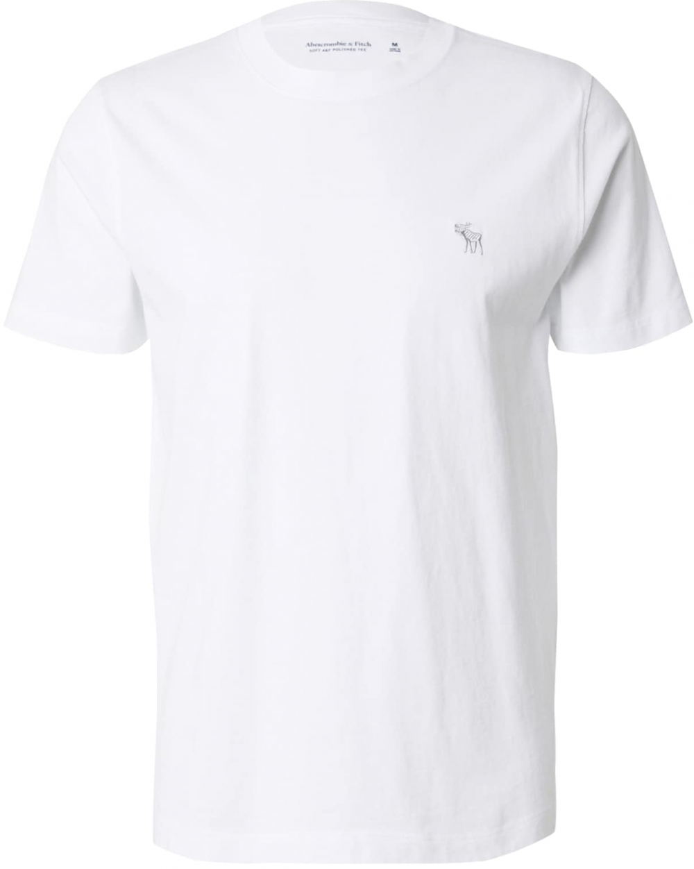 Abercrombie & Fitch Tričko  svetlofialová / biela