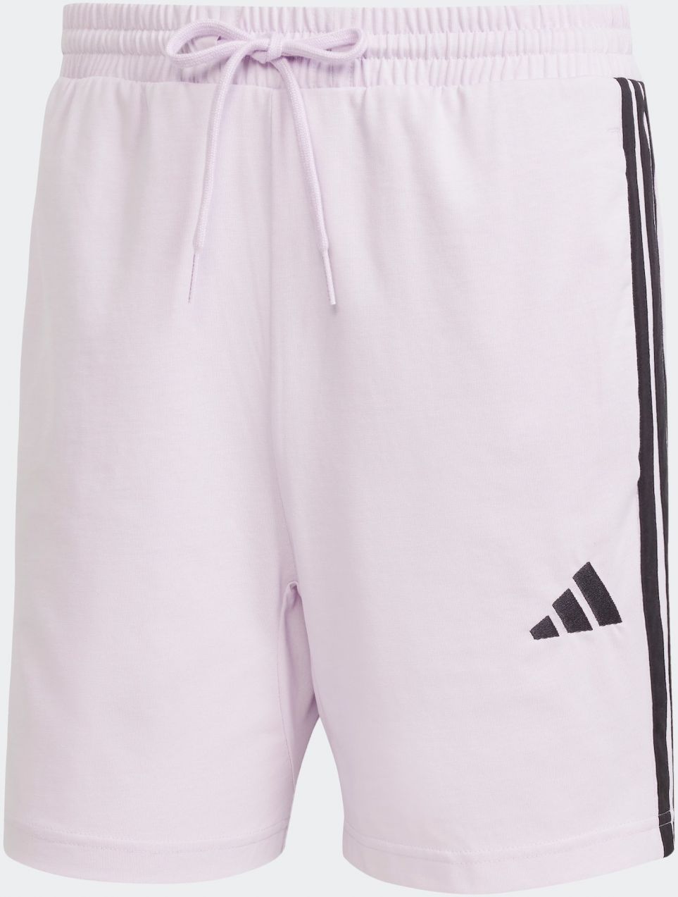 ADIDAS SPORTSWEAR Športové nohavice 'Essentials'  pastelovo fialová / čierna