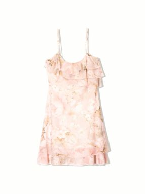 Bershka Letné šaty  ružová / rosé / pastelovo ružová