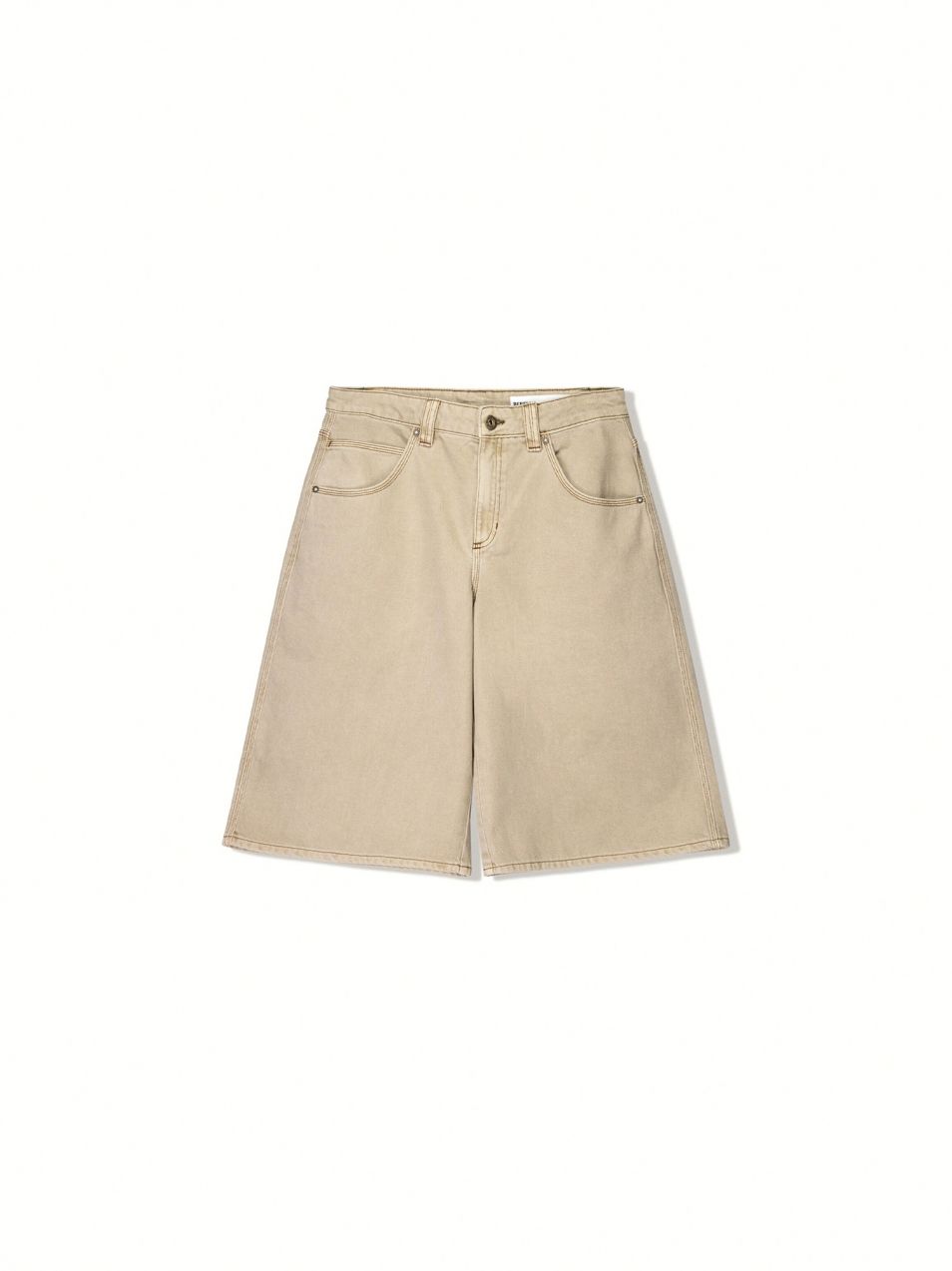 Bershka Džínsy  piesková