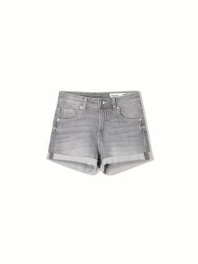 Bershka Džínsy  sivý denim