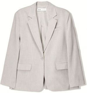 Bershka Blejzer  svetlosivá