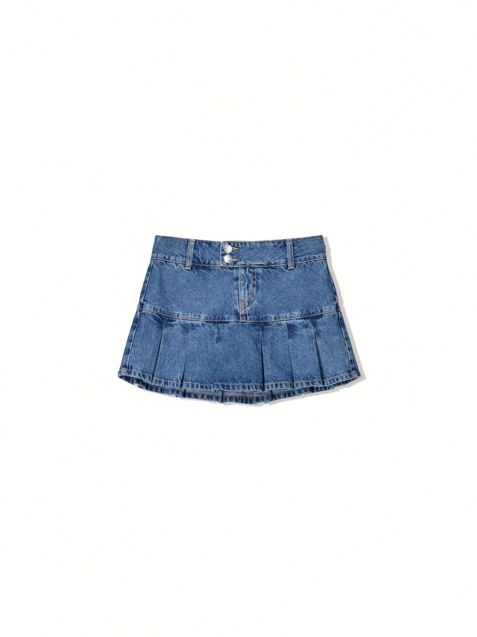 Bershka Sukňa  modrá denim