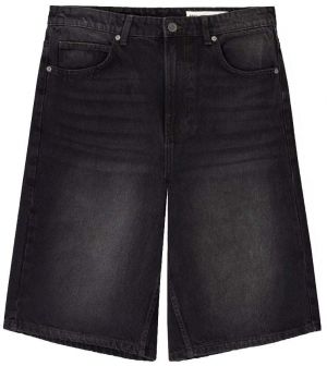 Bershka Džínsy  čierny denim