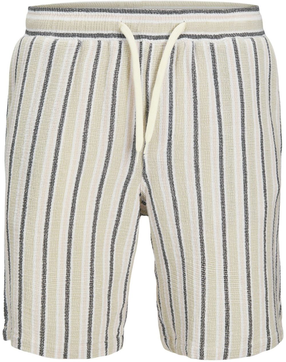Jack & Jones Plus Nohavice 'JPSTJAIDEN'  krémová / pastelovo zelená / čierna / biela