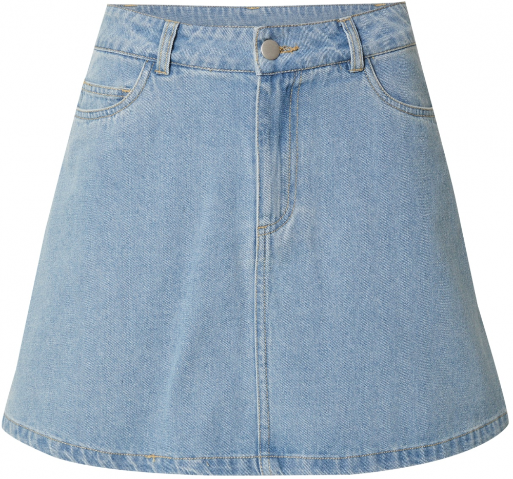 PIECES Sukňa 'PCABBI'  modrá denim