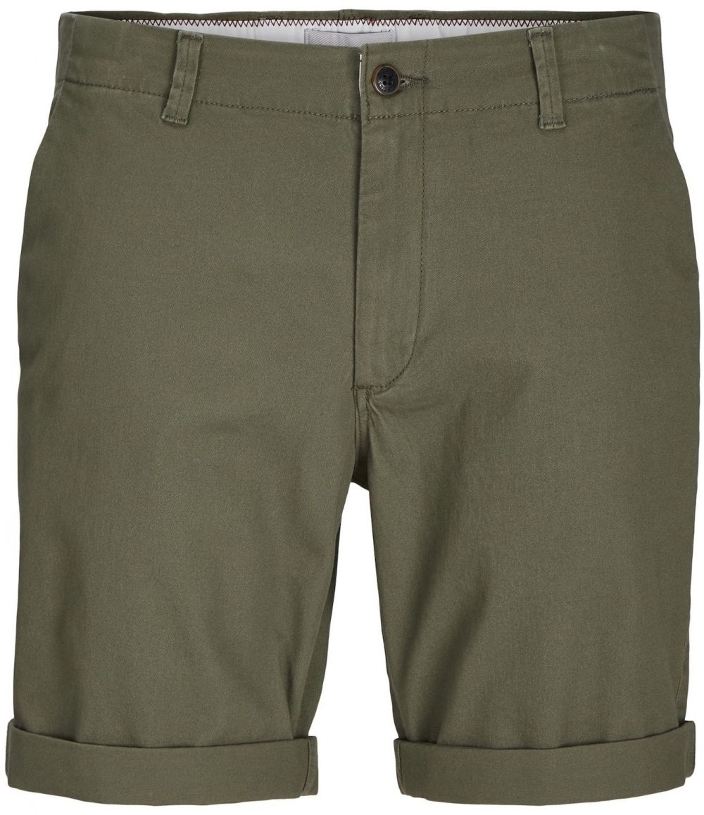 Jack & Jones Plus Chino nohavice 'JPSTDave'  olivová