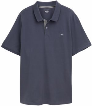 TOM TAILOR Men + Tričko  tmavosivá