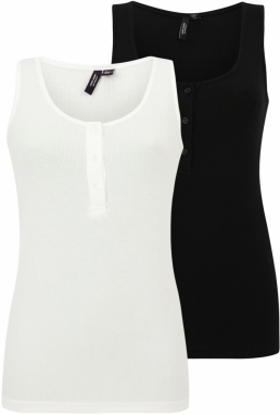 Vero Moda Maternity Top 'VMMLANA'  čierna / biela