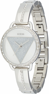 GUESS Analógové hodinky  strieborná