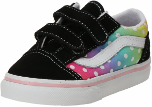VANS Tenisky 'Old Skool V'  svetlomodrá / ružová / čierna / šedobiela