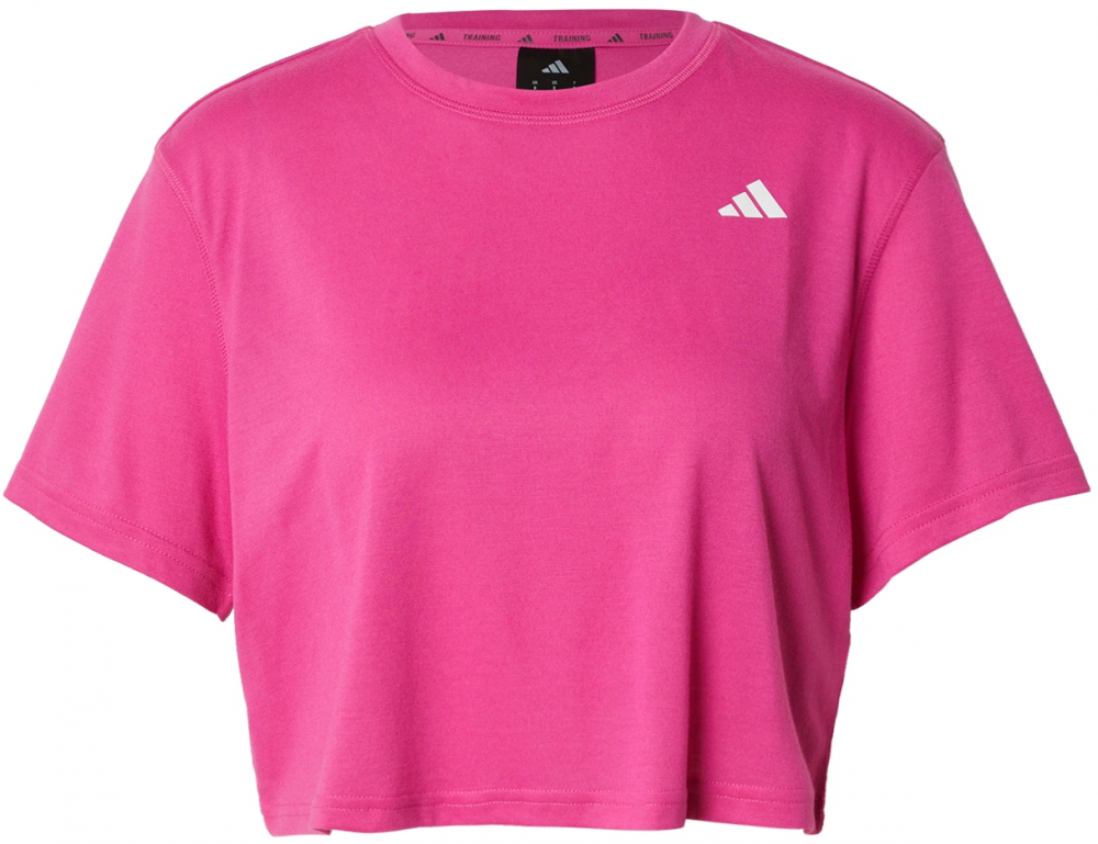 ADIDAS PERFORMANCE Funkčné tričko 'TE MIN'  tmavoružová / biela