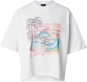 Kaotiko Tričko 'DOLPHINS'  petrolejová / oranžová / ružová / biela