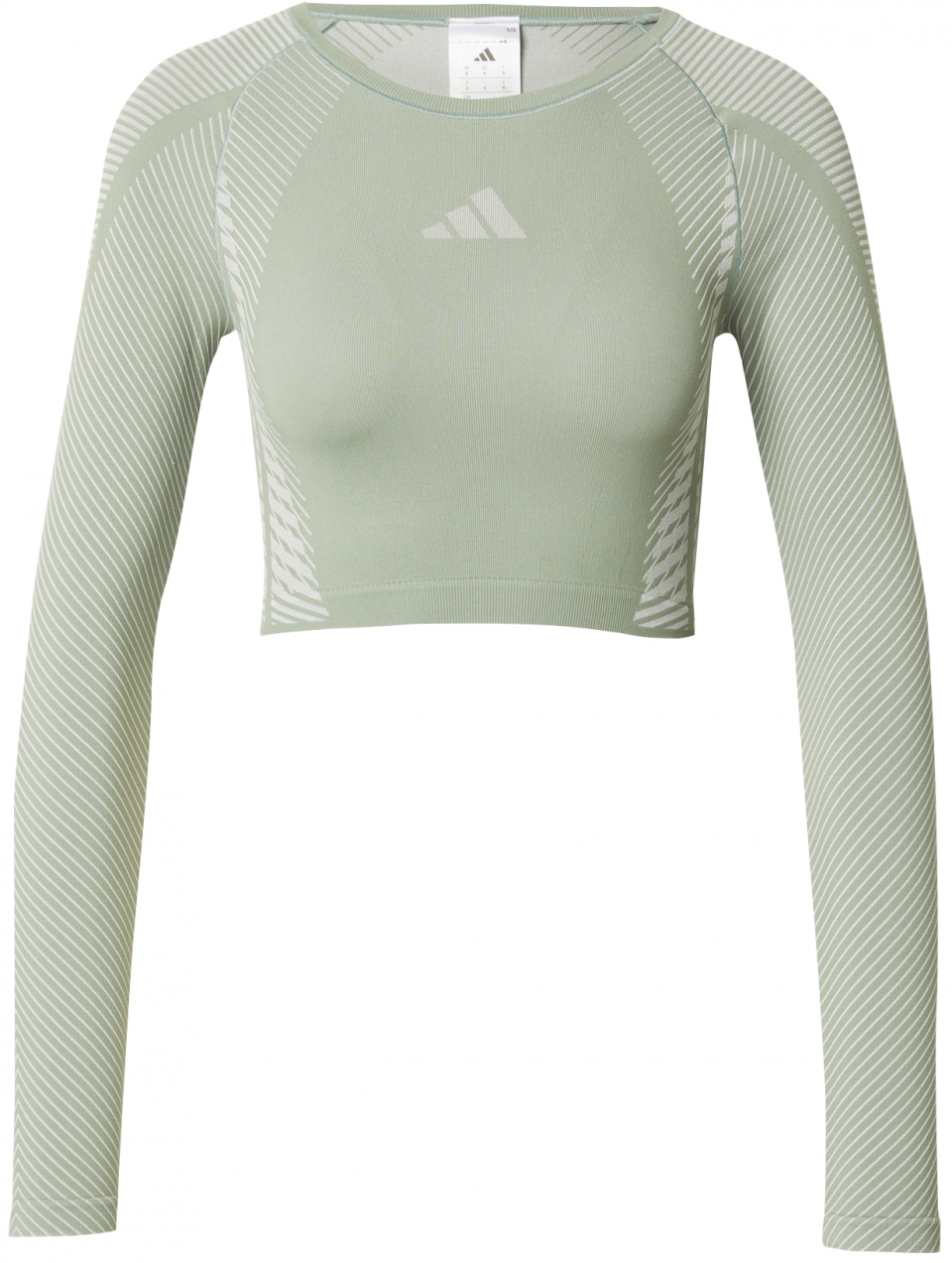 ADIDAS PERFORMANCE Funkčné tričko  zelená / biela