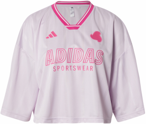 ADIDAS SPORTSWEAR Funkčné tričko 'TIRO'  levanduľová / biela