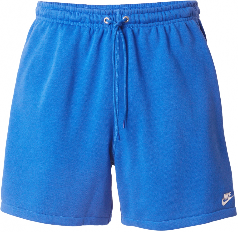 Nike Sportswear Nohavice 'CLUB'  modrá / biela