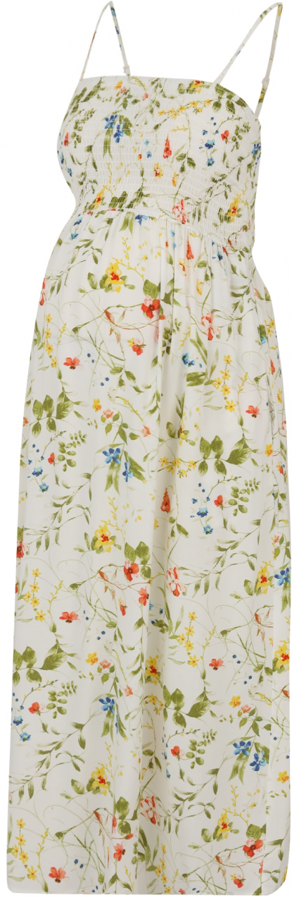 Vero Moda Maternity Letné šaty 'VMMEASY JOY'  modrá / žltá / olivová / biela