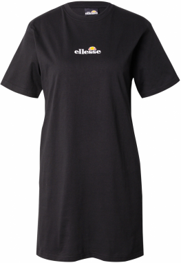 ELLESSE Šaty 'Antibes'  čierna / biela