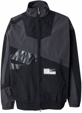 Nike Sportswear Prechodná bunda 'STREET'  sivá / antracitová