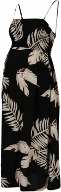 Vero Moda Maternity Letné šaty 'VMMEASY'  krémová / svetlosivá / čierna