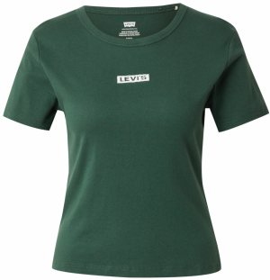 LEVI'S ® Tričko 'Rickie'  zelená / biela