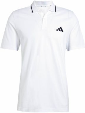 ADIDAS SPORTSWEAR Funkčné tričko 'Essentials'  čierna / biela