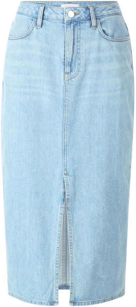 Rich & Royal Sukňa  modrá denim