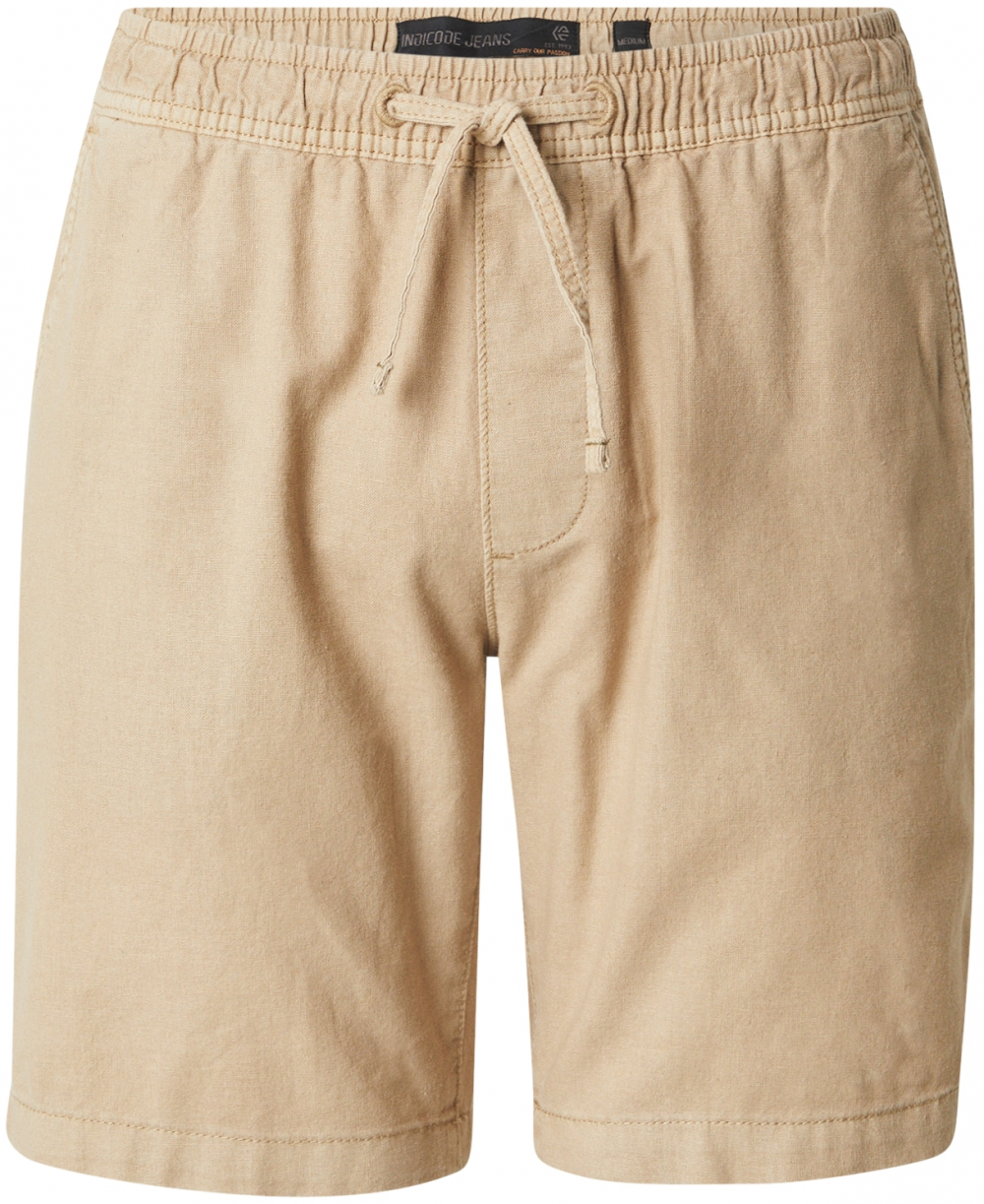INDICODE JEANS Nohavice 'Wamo'  piesková