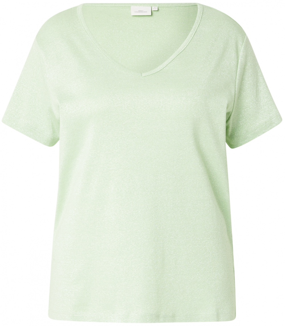 ONLY Carmakoma Tričko 'CARMELODI'  svetlozelená