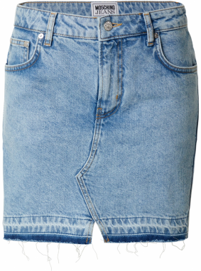 Moschino Jeans Sukňa  svetlomodrá