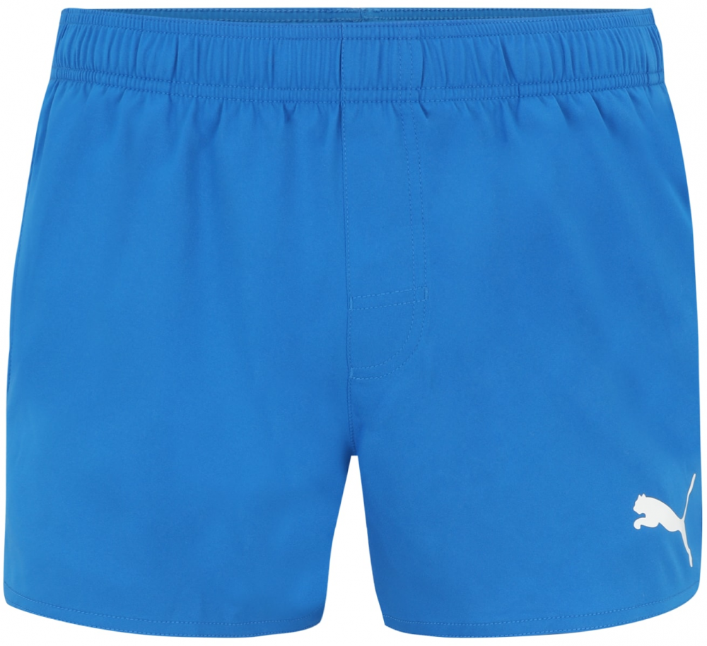 PUMA Plavecké šortky  modrá / biela