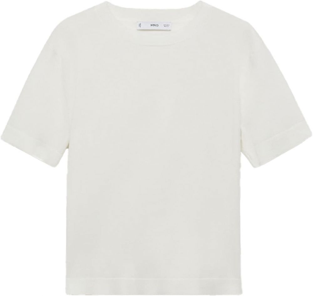 MANGO Sveter 'BLANCHE'  biela