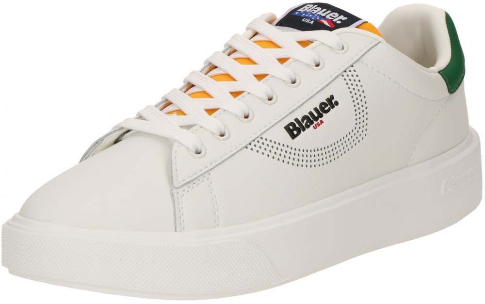 Blauer.USA Nízke tenisky  šafránová / zelená / čierna / biela