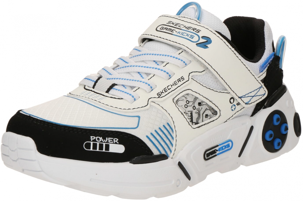 SKECHERS Tenisky 'GAMETRONIX 2.0'  zafírová / čierna / biela