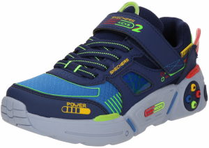 SKECHERS Tenisky 'GAMETRONIX 2.0'  námornícka modrá / nebesky modrá / limetová / červená