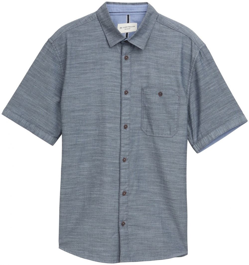 TOM TAILOR Košeľa  modrá denim