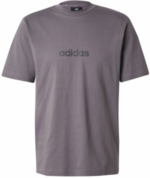 ADIDAS SPORTSWEAR Funkčné tričko 'Essentials'  sivá / čierna