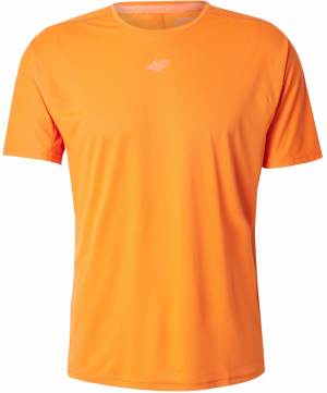4F Funkčné tričko 'FNK'  oranžová / biela