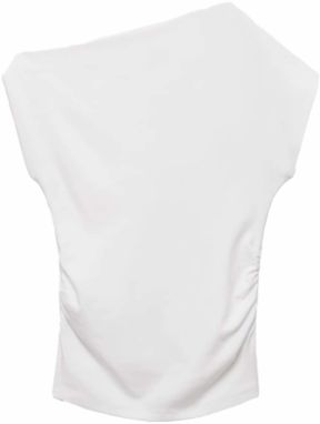 MANGO Top 'JULI'  biela