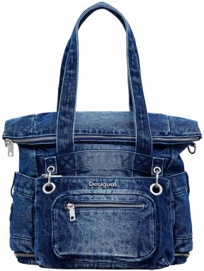 Desigual Batoh  modrá denim