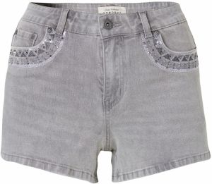 KOROSHI Džínsy  sivý denim