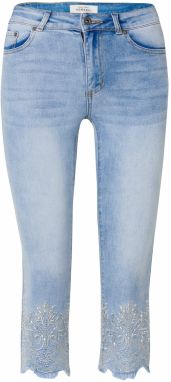 KOROSHI Džínsy  modrá denim / svetlosivá