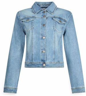 Liu Jo Prechodná bunda  modrá denim
