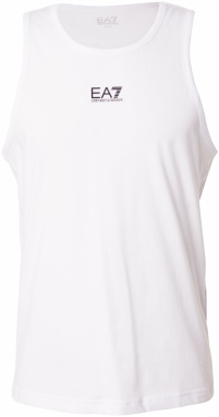 EA7 Emporio Armani Tričko  čierna / biela