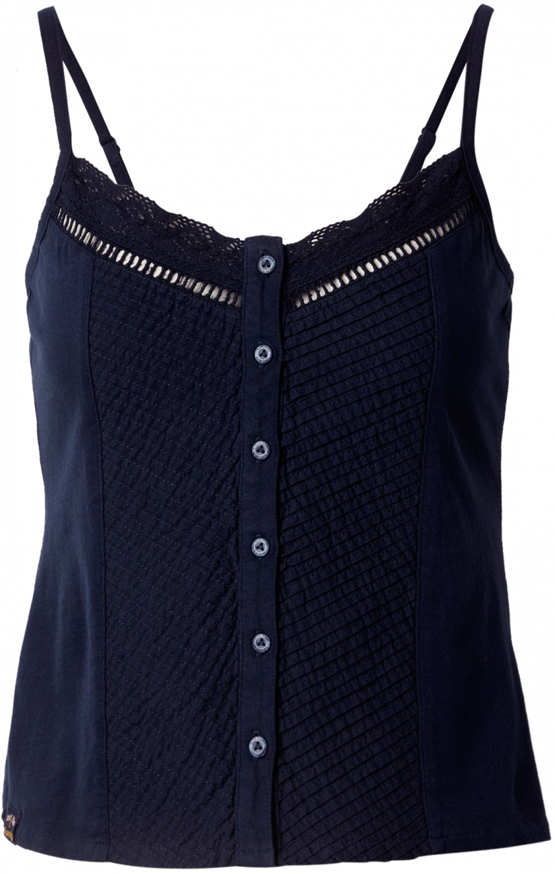 Superdry Top  tmavomodrá